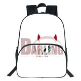 Anime Darling In The Franxx Backpack Boy Girl Bags Women Rucksack