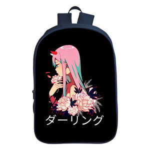 Anime Darling In The Franxx Backpack Large Capacity School Bag