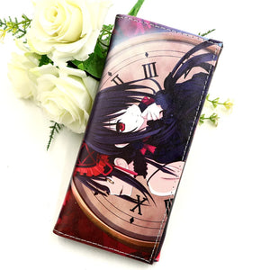 Date A Live Kurumi Printed Long Wallet Purse