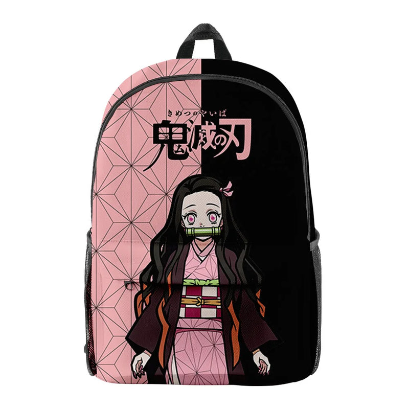 Demon Slayer Blade Kimetsu No Yaiba Cosplay School Backpack