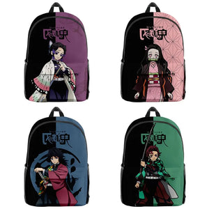 Demon Slayer Blade Kimetsu No Yaiba Cosplay School Backpack
