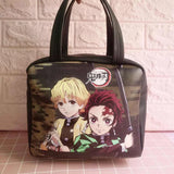 Anime Demon Slayer Sumikko Gurashi Zipper Picnic Lunch Bag