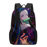 Nezuko Print School Bag for Boys and Girls