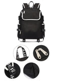 Demon Slayer Kamado Nezuko USB Backpack Bag School Bags Cosplay Men Student