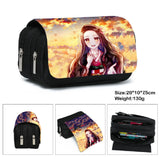 Demon Slayer Tanjirou Double Zipper Pencil Bag