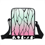 Demon Slayer Nezuko Tanjirou Crossbody Bag - Canvas Shoulder Bag for Teens