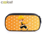 Demon Slayer Kimetsu No Yaiba Pencil Case Zipper Makeup Bag Pen Stationery