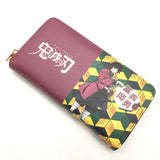 Demon Slayer Tanjiro Kamado Nezuko Wallet Long PU Leather Purse