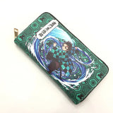 Demon Slayer Tanjiro Kamado Nezuko Wallet Long PU Leather Purse