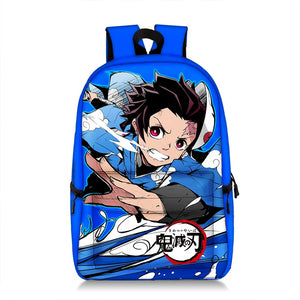 Anime Demon Slayer School Bag Backpack Students School Bag