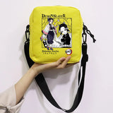 Demon Slayer Messenger Bag Canvas Shoulder Purse Handbag