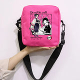 Demon Slayer Messenger Bag Canvas Shoulder Purse Handbag