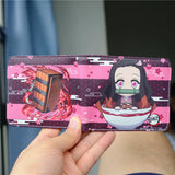 Demon Slayer Tanjirou Nezuko Short Wallet PU Purse Cosplay Gift