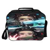 Anime Demon Slayer Lunch Bag Kimetsu No Yaiba Lunch Box Insulation Bag