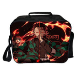 Anime Demon Slayer Lunch Bag Kimetsu No Yaiba Lunch Box Insulation Bag