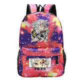 Anime Demon Slayer School Backpack Kimetsu No Yaiba Tengen Uzui Manga Bookbag