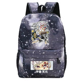 Anime Demon Slayer School Backpack Kimetsu No Yaiba Tengen Uzui Manga Bookbag