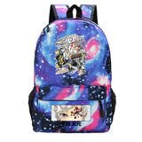 Anime Demon Slayer School Backpack Kimetsu No Yaiba Tengen Uzui Manga Bookbag