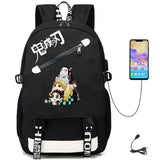 Demon Slayer USB Packsack Oxford Schoolbag