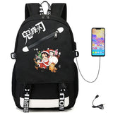 Demon Slayer USB Packsack Oxford Schoolbag