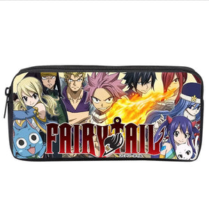 Anime FAIRY TAIL Pencil Case Polyester Print Leisure Teenager Boy Girl