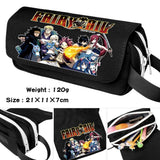 Anime Fairy Tail Cartoon Waterproof Pencil Case Zipper Cosmetic Bag