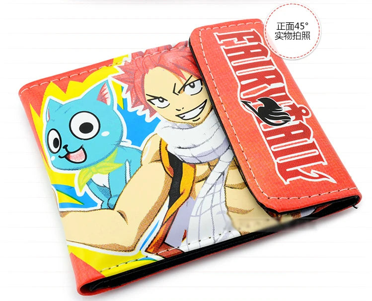 Fairy Tail Magic Sign Wallet Natsu Anime Purse
