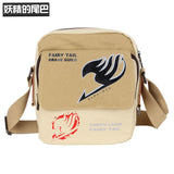 Fairy Tail Shoulder Bag Student Messenger Crossbody Bag with Crossbody Strap
