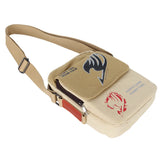 Fairy Tail Shoulder Bag Student Messenger Crossbody Bag with Crossbody Strap