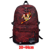 Anime Fairy Tail Teenager Backpack Unisex Schoolbag High Fabric Packsack Mochila