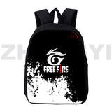 Anime Fire Garena 3D Backpacks Men Waterproof Outdoor Sport School Bags