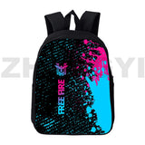 Anime Fire Garena 3D Backpacks Men Waterproof Outdoor Sport School Bags