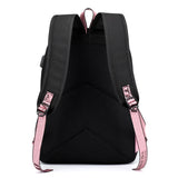 Anime Friday Night Funkin Backpack Cosplay Canvas Kids Schoolbag