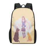 Fruits Basket 3D Pattern School Bag for Children Girls Boys