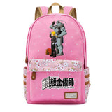 Fullmetal Alchemist Canvas Backpack High Schoolbag Teenger Mochila