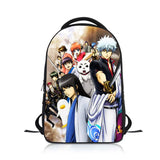 Anime GINTAMA Students Backpack School Bag Boys Girls