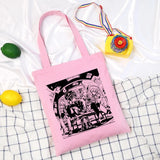 Anime Hanako-kun Women Bag Canvas Shopper Harajuku Gothic Style Shoulder Bag