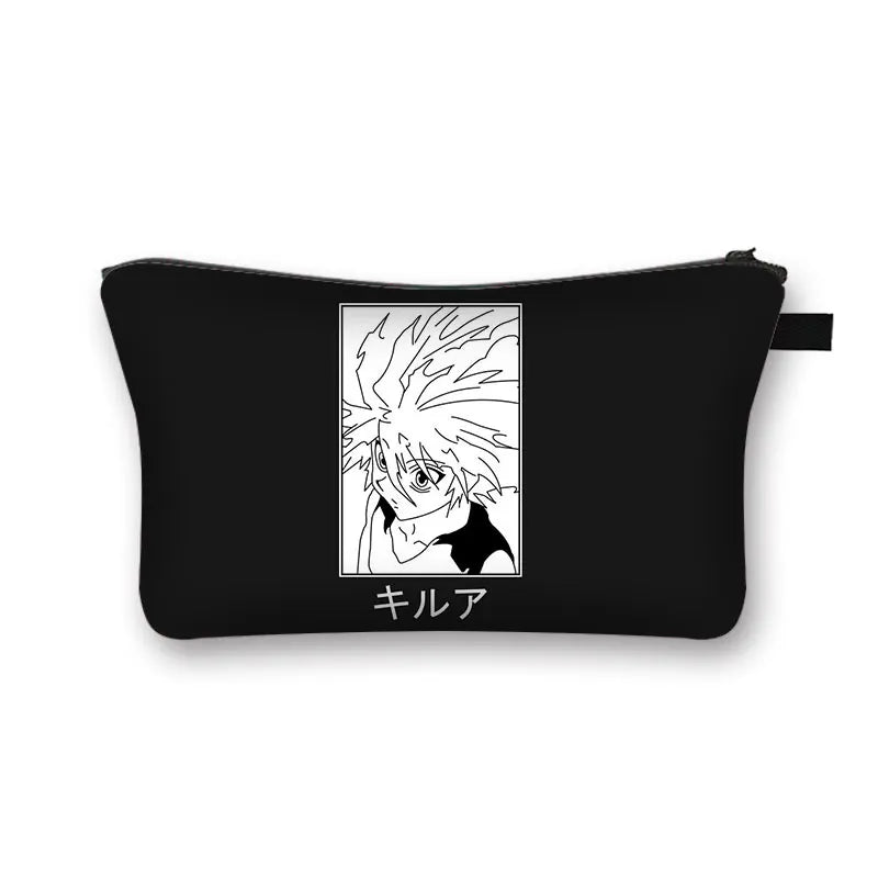 Anime HUNTERxHUNTER Cosmetic Case Women Makeup Bags