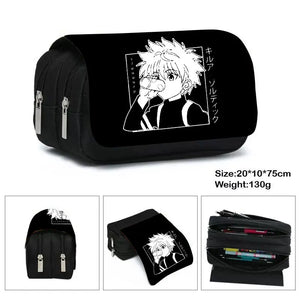 Anime HUNTERxHUNTER Cosmetic Case Pencil Bag Killua Zoldyck Gon Freecss