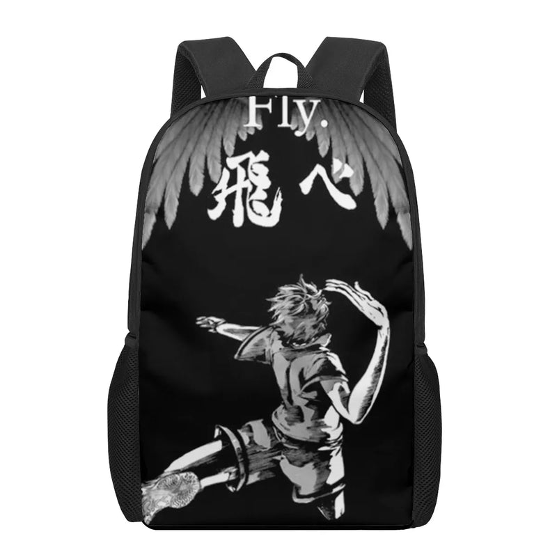 Haikyuu Anime 3D Print Orthopedic Backpack for Kids