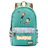 Haikyuu!! Anime Backpack Casual Zipper Schoolbag High Knapsack