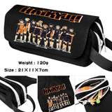 Anime Haikyuu Cartoon Pencil Case Zipper Pen Cosmetic Stationery Bag