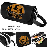 Anime Haikyuu Cartoon Pencil Case Zipper Pen Cosmetic Stationery Bag