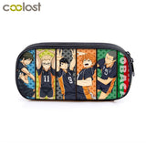 Anime Haikyuu Pencil Case Shoyo Hinata Fly High Boys School Stationary Bag