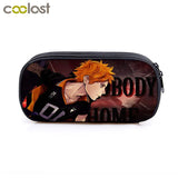 Anime Haikyuu Pencil Case Shoyo Hinata Fly High Boys School Stationary Bag