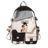 Anime Hajime No Ippo Backpack Student Schoolbag Laptop Shoulder