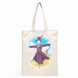Howl's Moving Castle Miyazaki Hayao Graphic Cartoon Print Shopping Bag