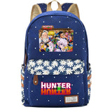 Anime Hunter Hunter Backpack Canvas Schoolbag Casual Packsack High Teenager