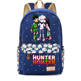 Anime Hunter Hunter Backpack Canvas Schoolbag Casual Packsack High Teenager