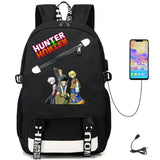 Anime Hunter Hunter USB Casual Backpack Oxford Schoolbag